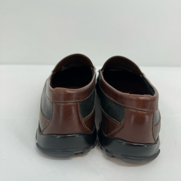Allen Edmonds Gommus Mens Slip On Loafer Shoe Black Brown Size 10.5 - Picture 4 of 10
